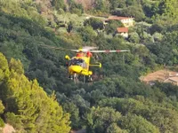 Incidente in Costiera Amalfitana, 24enne cade in mountain bike a Scala: soccorso in elicottero e trasportato al Ruggi