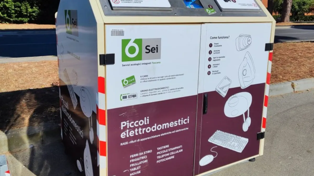 Sarno, finanziamento per migliorare la raccolta dei rifiuti elettronici: in arrivo 70 nuovi contenitori tra scuole e uffici