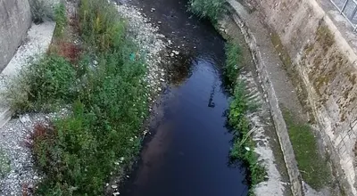 Battipaglia, il fiume Tusciano diventa uno "specchio nero": sospetti su presunti sversamenti illeciti dei frantoi, chiesti controlli urgenti