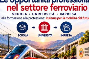 Opportunità professionali nel settore ferroviario e mobilità del futuro: il 30 ottobre incontro all'Unisa promosso dal Dipartimento di Ingegneria Industriale