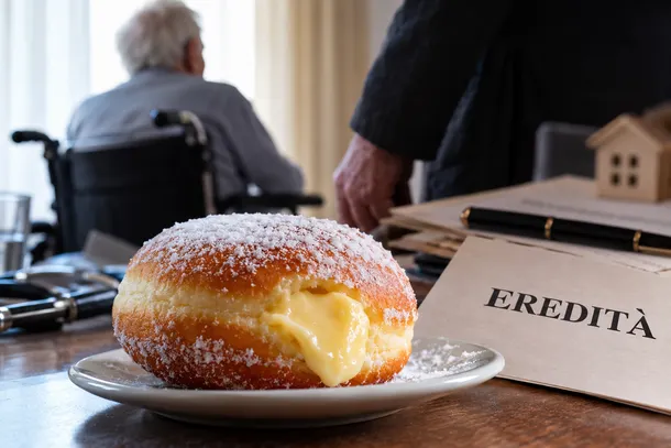 Cugino disabile morto soffocato da un bombolone alla crema: arrestato il tutore, sospettato di aver agito per l'eredità