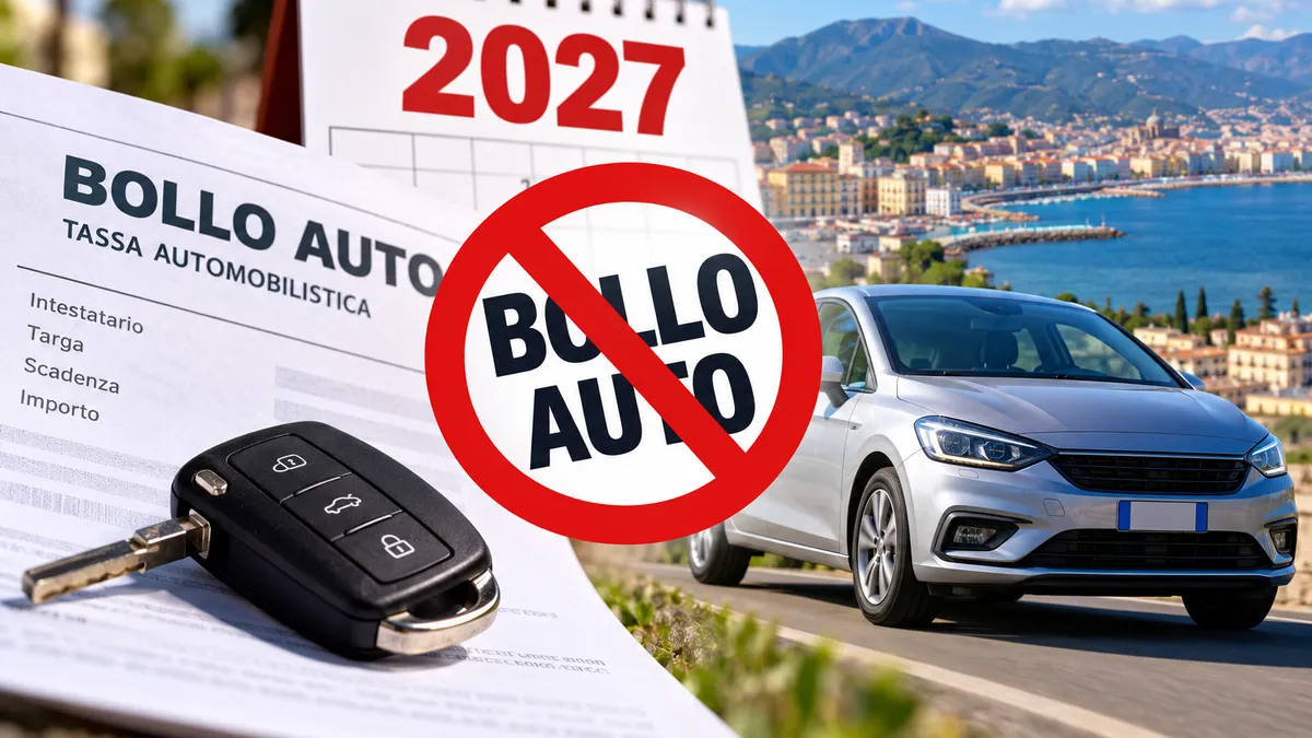 Bollo auto abolito dal 2027, la svolta del Governo: chi non pagherà più e quali sono i requisiti
