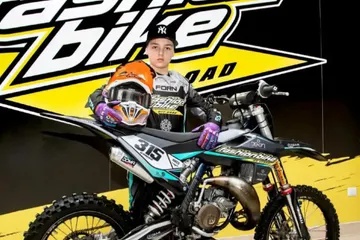 Mercato San Severino festeggia il giovane Alessio D'Amora: a soli 11 anni conquistato il titolo di Campione Regionale di Motocross