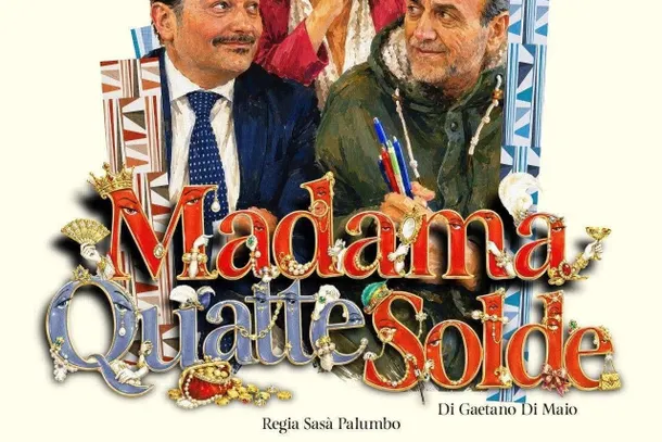 Teatro Arbostella, al via la XIX stagione a Salerno: Sasà Palumbo apre con "Madama quatte solde"